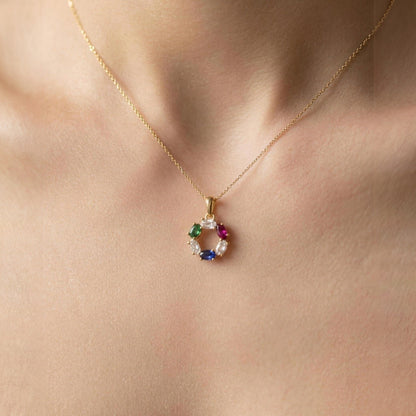DNA Representation Pendant, worn