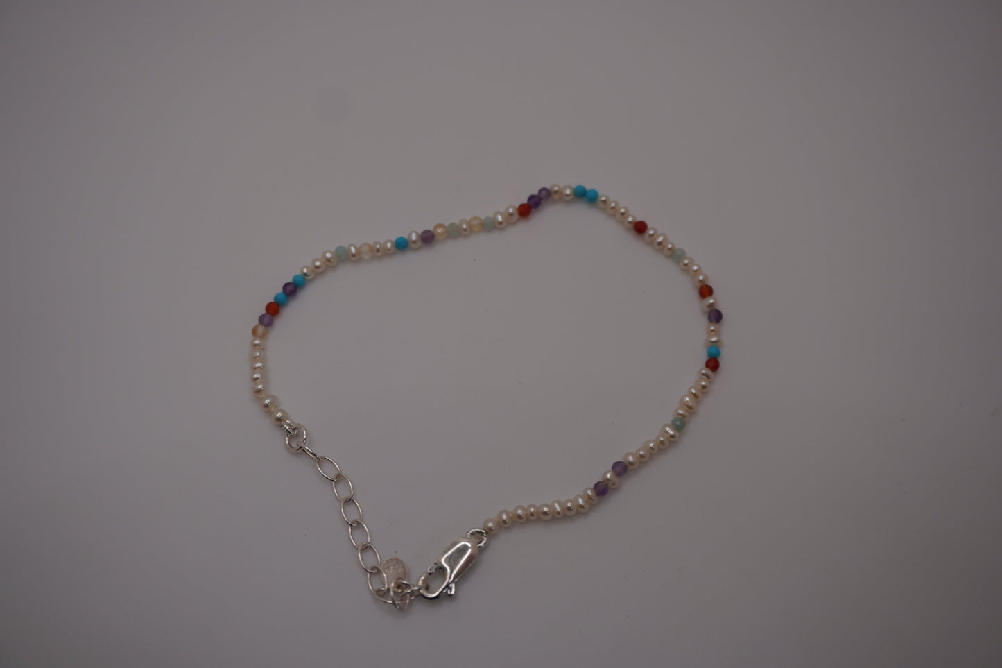 Pearl Clasp Bracelet lobster clasp and extension chain